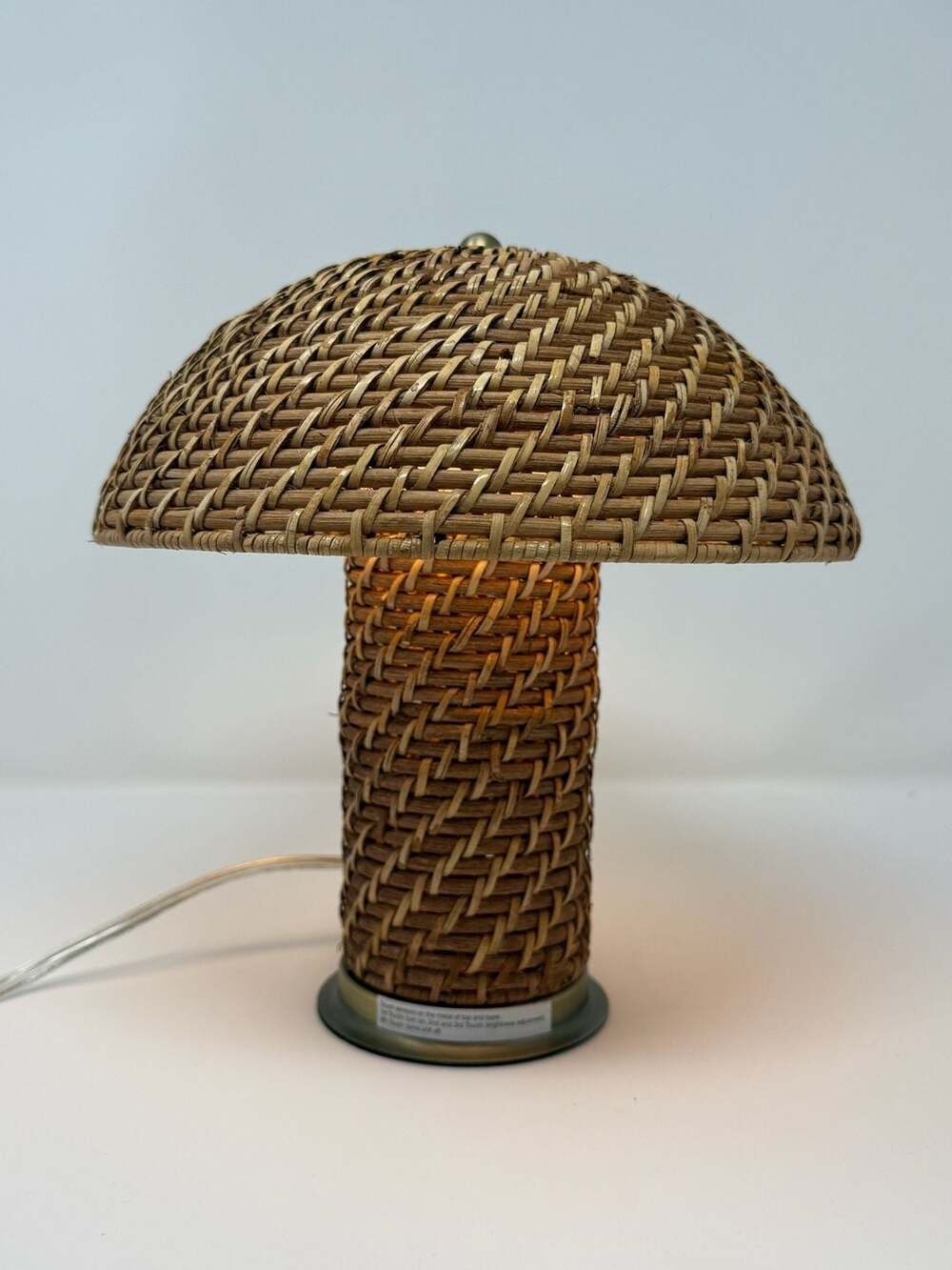 Hearth & Hand With Magnolia Rattan LED Touch Lamp